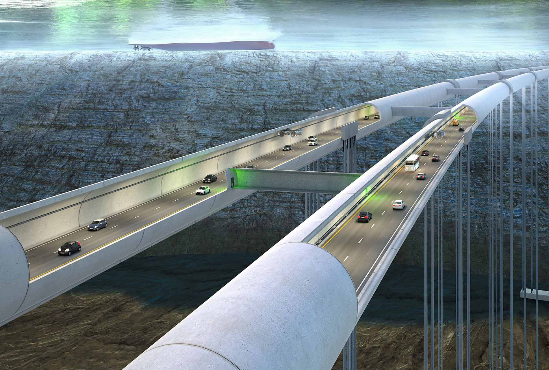Norwegens gigantische Tunnelbauprojekt
