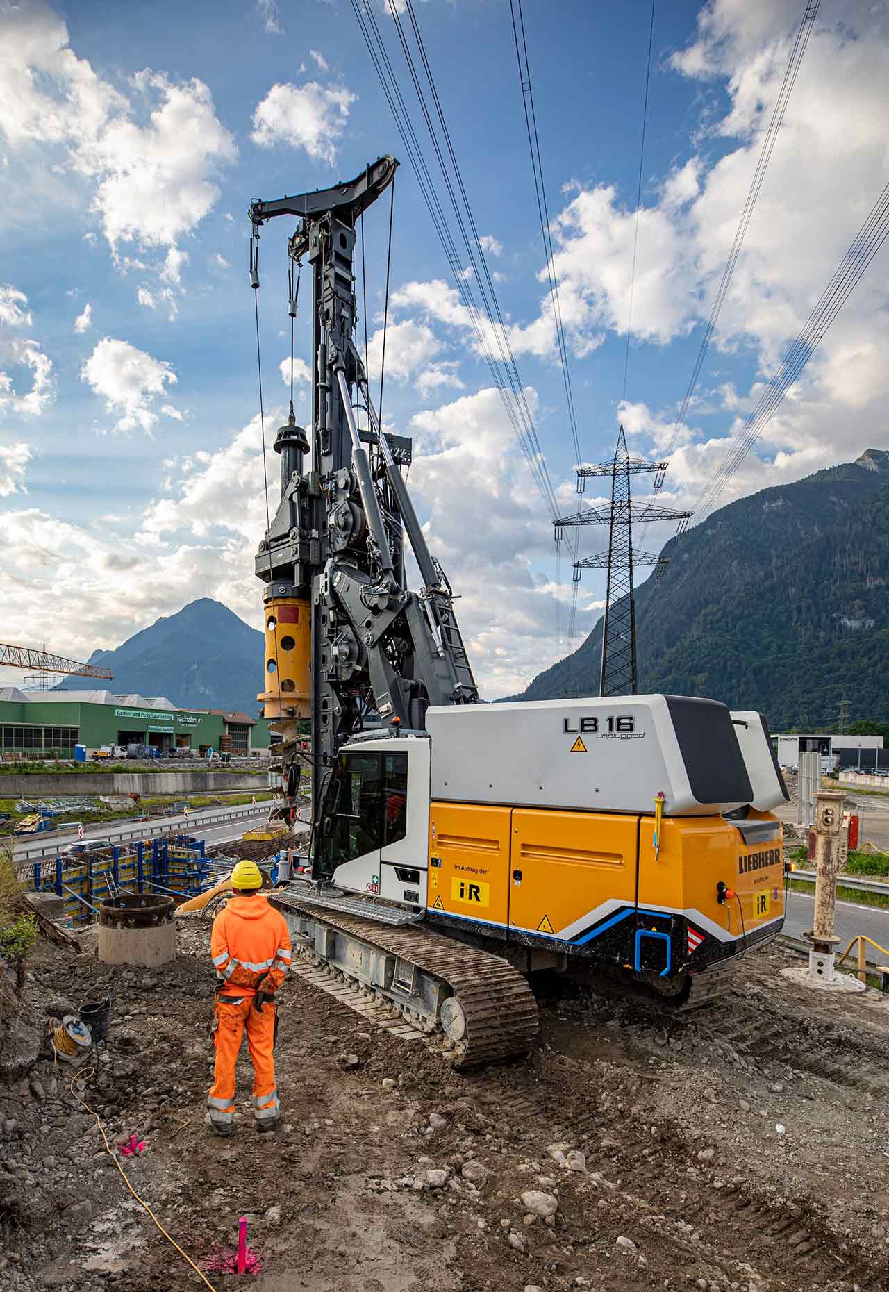 akkubetriebene Großdrehbohrer